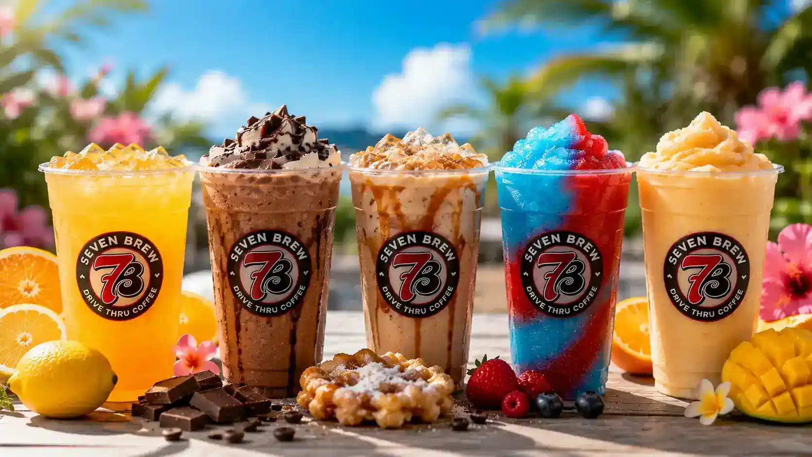 7 Brew Summer Menu